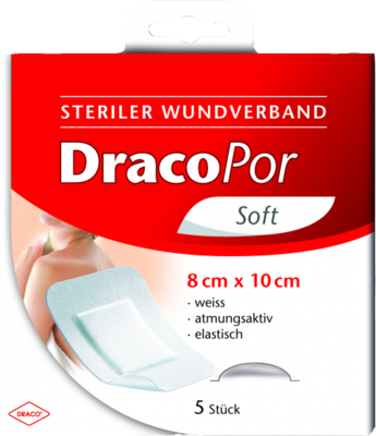 DRACOPOR Wundverband 8x10 cm steril